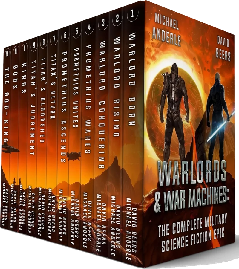 Warlords & War Machines complete military science-fiction epic cover